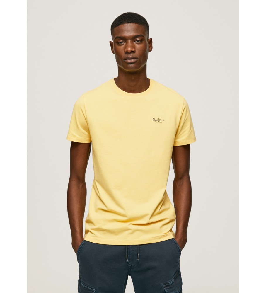 Pepe Jeans T-shirt Jack jaune