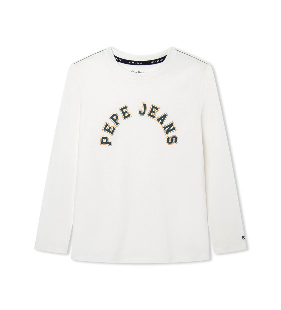 Pepe Jeans NINA - Camiseta estampada - white/blanco 