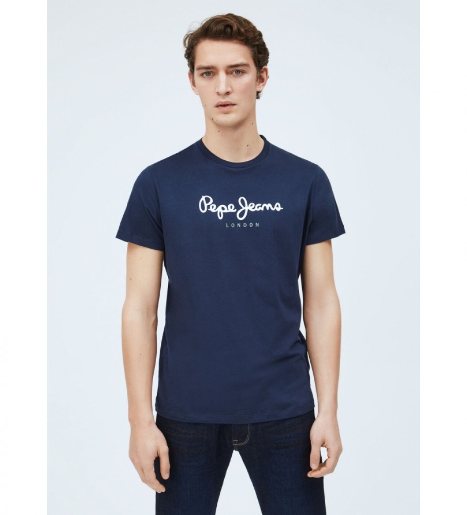 Pepe Jeans T-shirt de base Logo Eggo navy