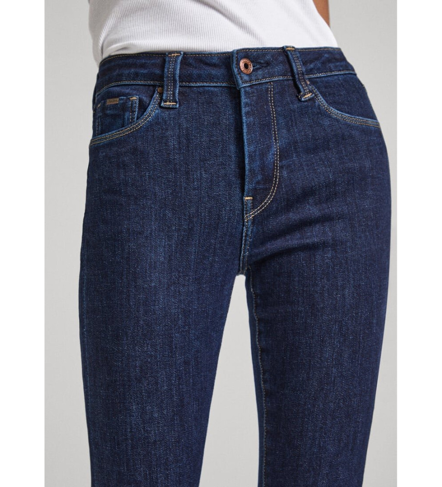 Pepe Jeans Jeans Skinny Jeans Navy High Rise Sklep Esdemarca z