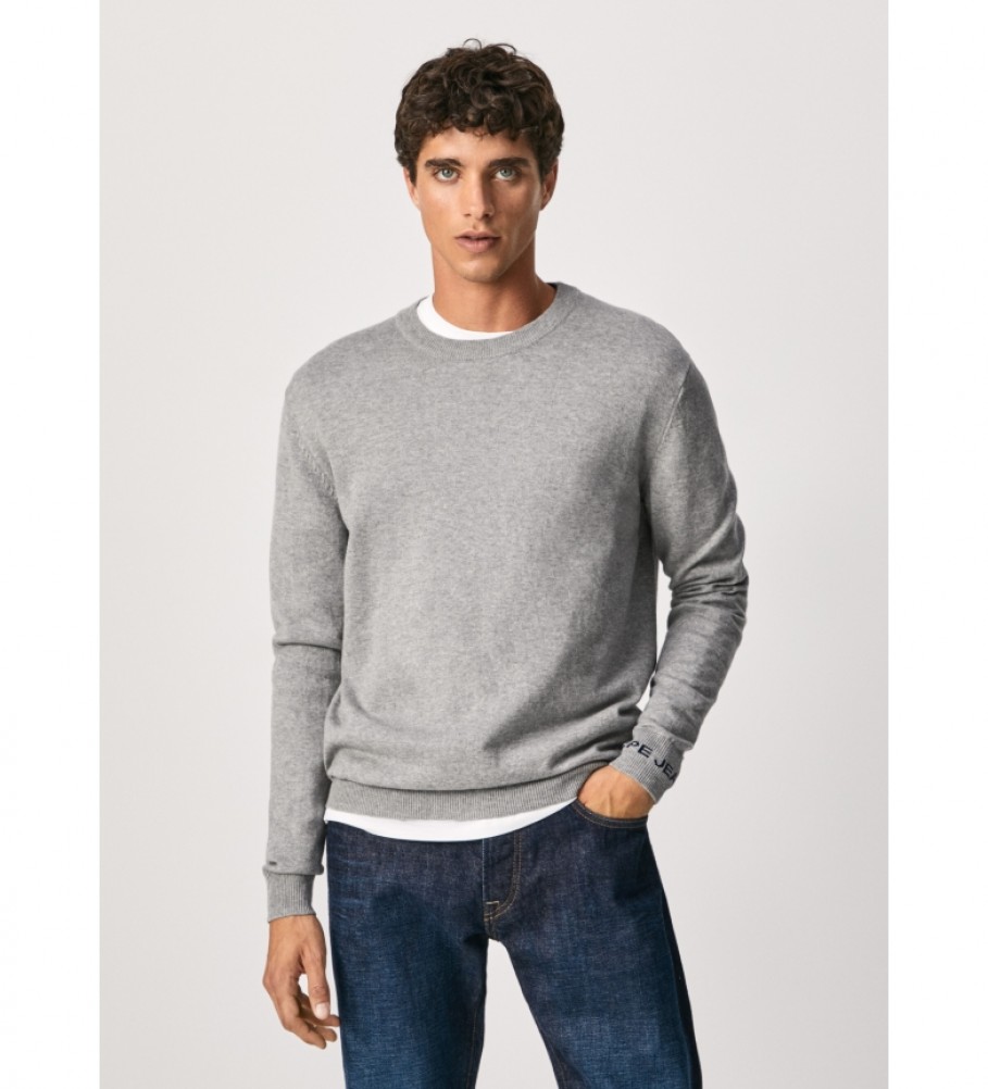 Pepe Jeans Pull Andre gris clair