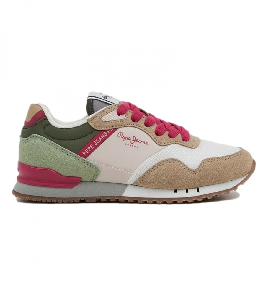 Pepe Jeans London One G On G, baskets multicolores