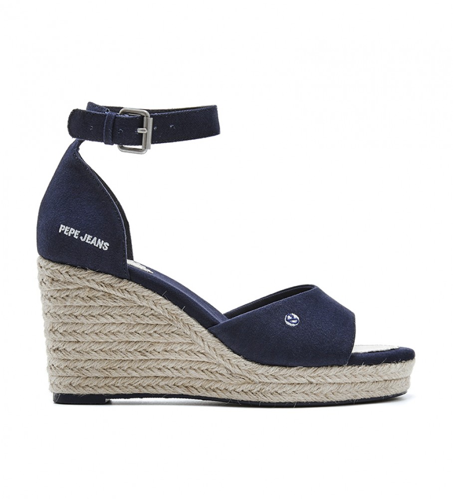 Pepe Jeans Sandalias Maida Bass azul -Altura cuña: 8,5 cm- - Tienda  Esdemarca moda, calzado y complementos - zapatos de marca y zapatillas de  marca