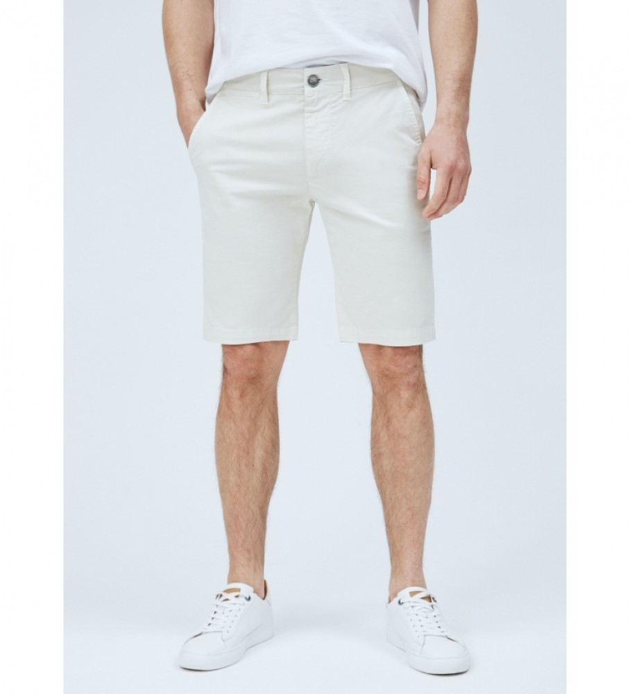Pepe Jeans Bermudas Mc Queen Shorts White