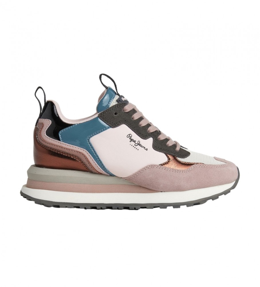 Pepe Jeans Blur Star Leather Sneakers multicoloured