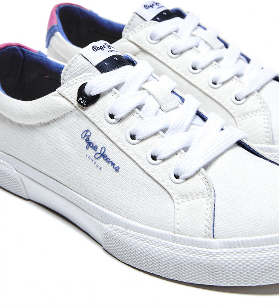 Pepe Jeans Zapatillas Kenton Basic Girl blanco - Tienda Esdemarca moda,  calzado y complementos - zapatos de marca y zapatillas de marca