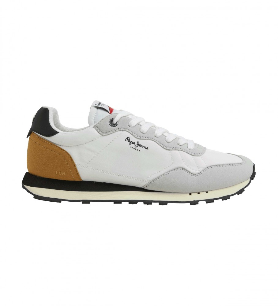 Pepe Jeans Trainers Natch Male Retro blanc