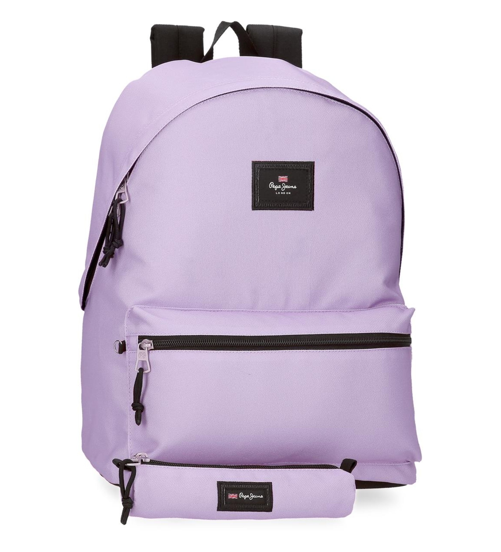 Pepe Jeans Aris Colorful Lilac backpack with case
