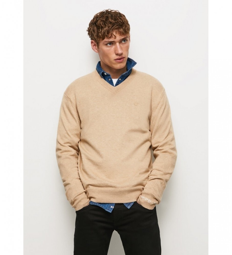 Pepe Jeans Jersey André Cuello V beige