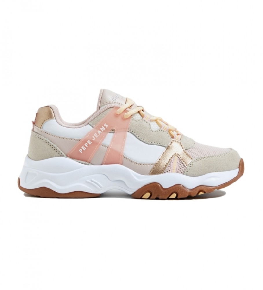 Pepe Jeans Zapatillas de piel Chunky Monster rosa - Tienda Esdemarca moda,  calzado y complementos - zapatos de marca y zapatillas de marca