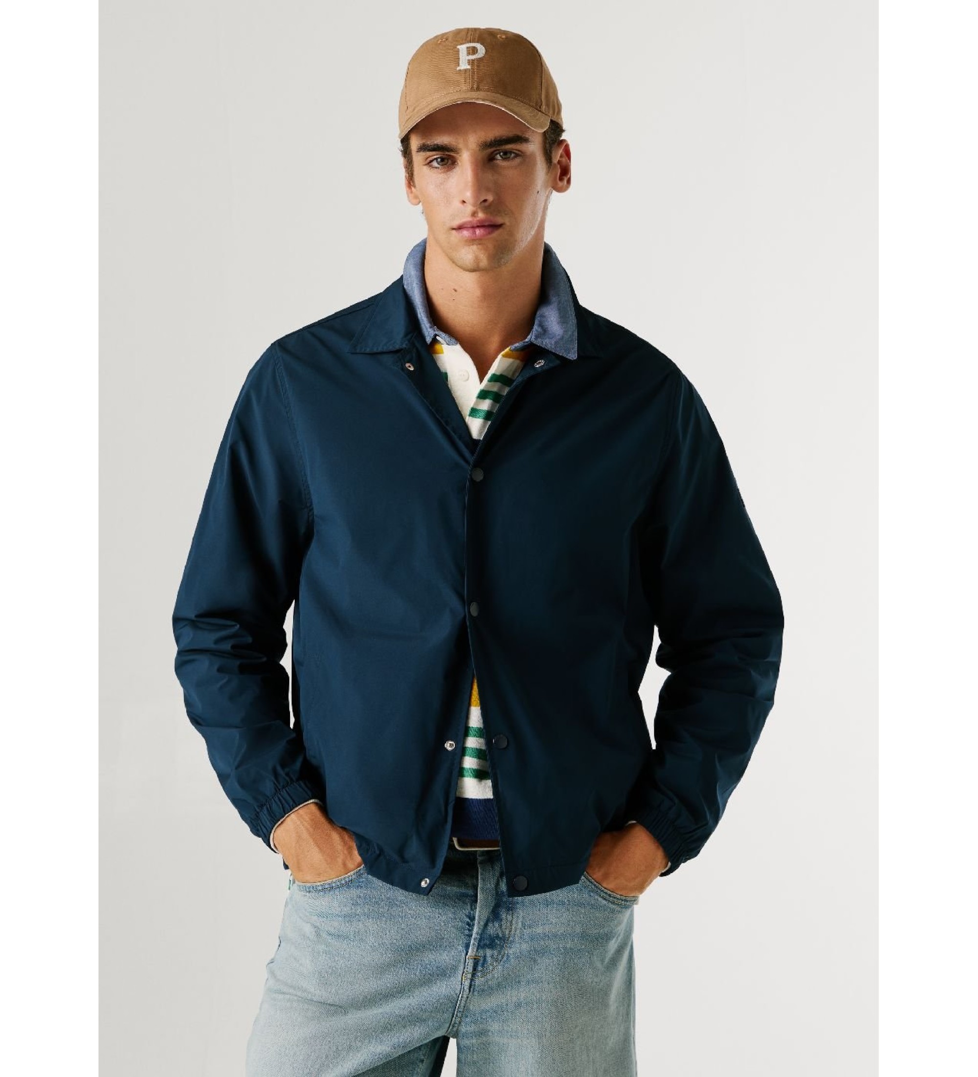Pepe Jeans Sherman navy jacket