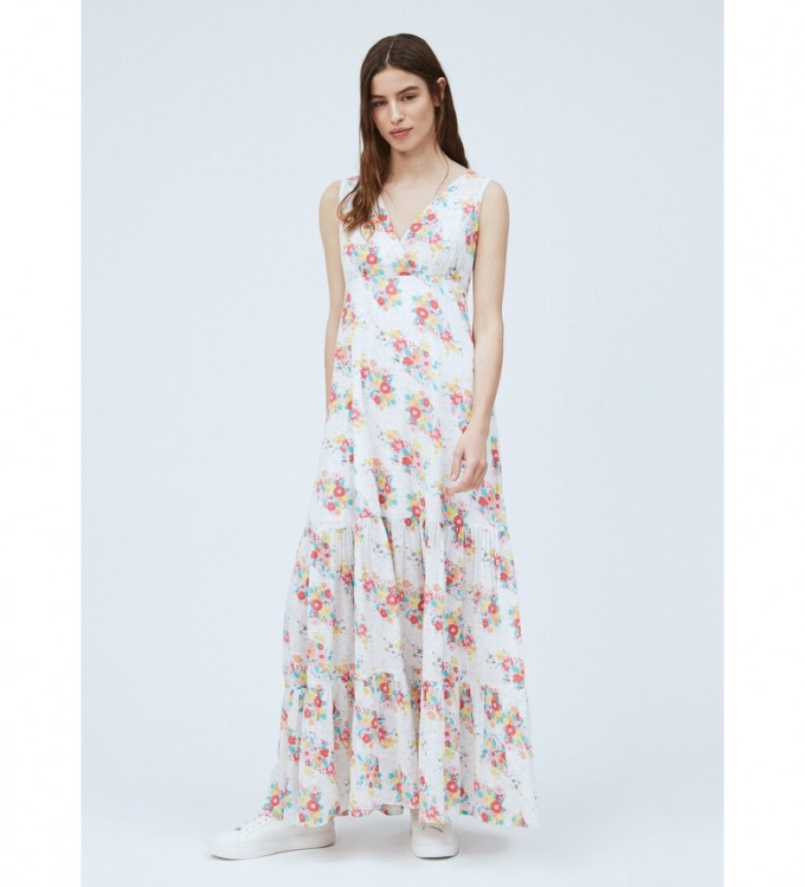 Pepe Jeans Abito boho Fionas floreale - Esdemarca Store moda, calzature e  accessori - migliori marche di scarpe e scarpe firmate