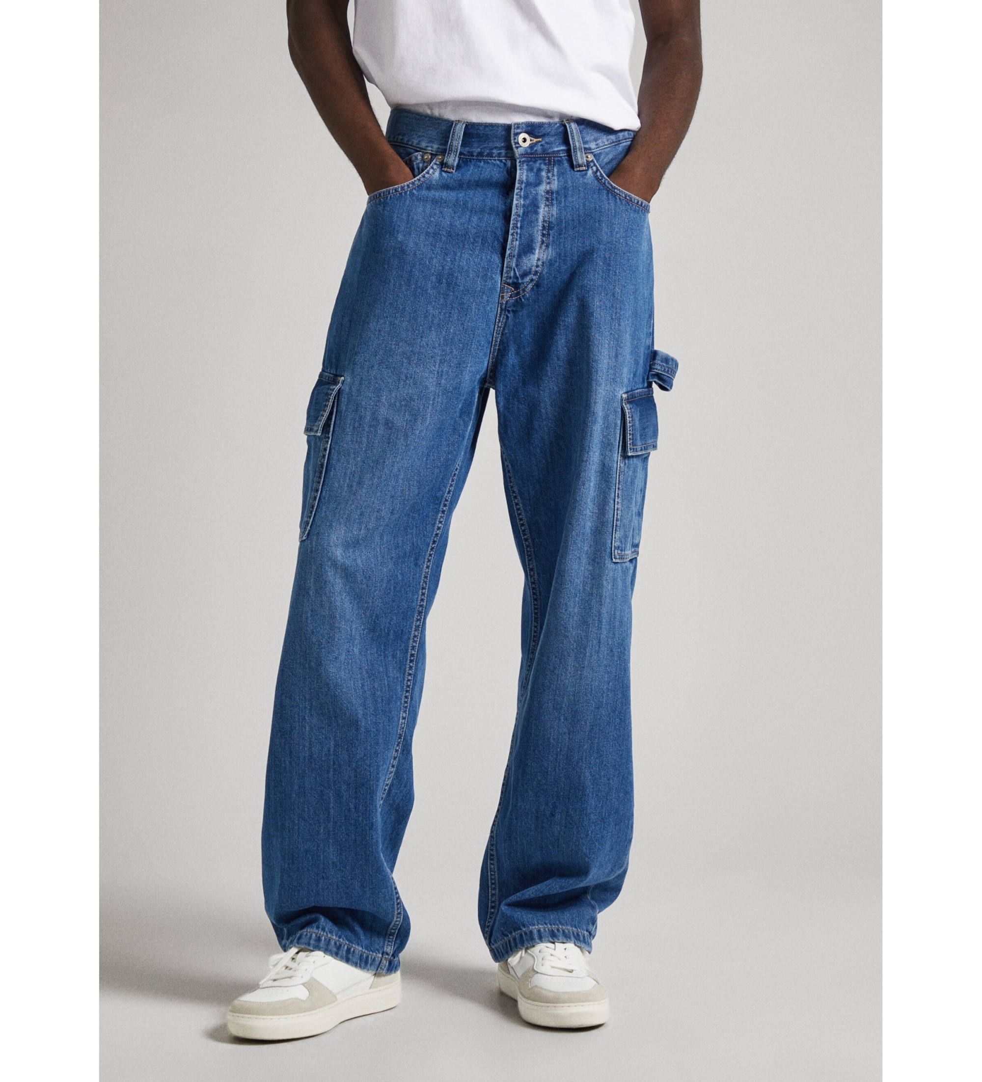 Pepe Jeans Jeans grigi utility Pepe Jeans Jeans grigi utility
