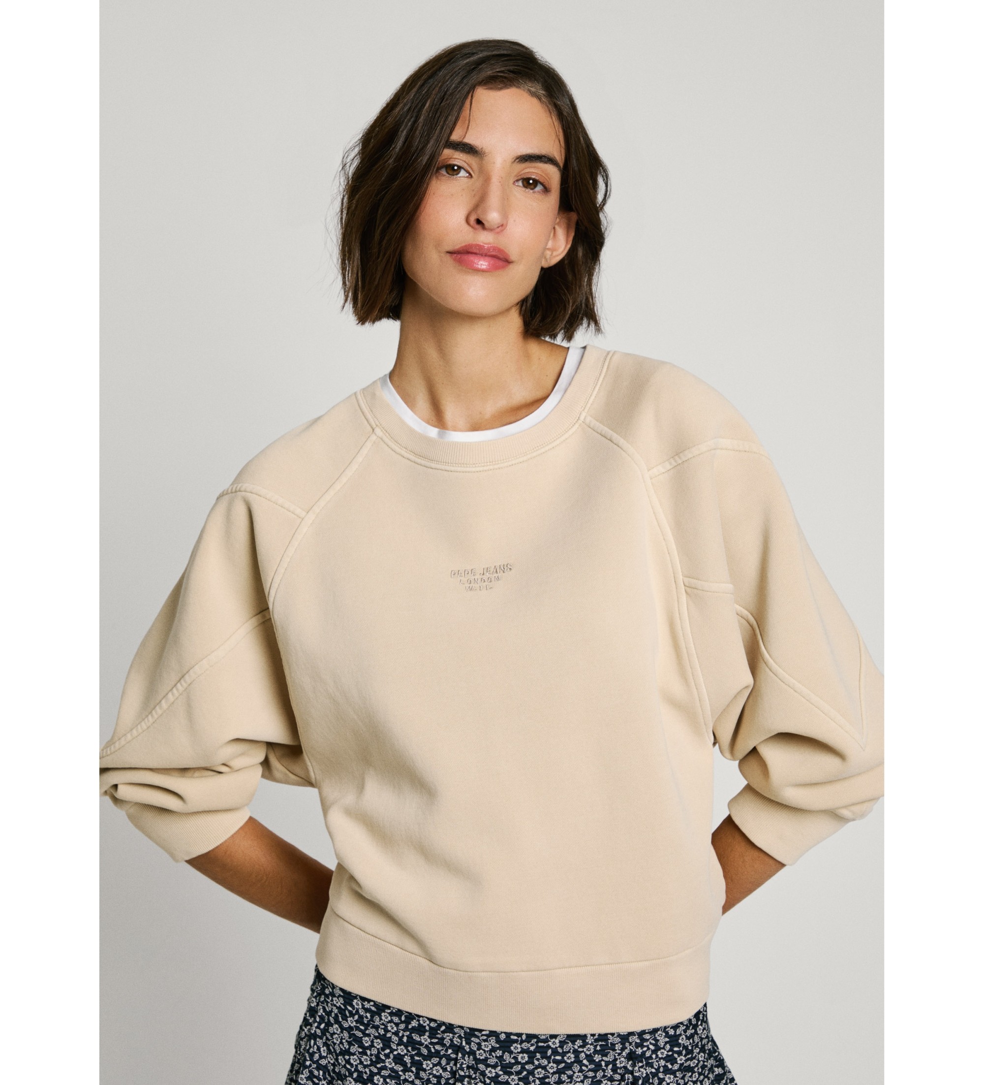 Pepe Jeans Sweat-shirt beige Reese Pepe Jeans Sweat-shirt beige Reese