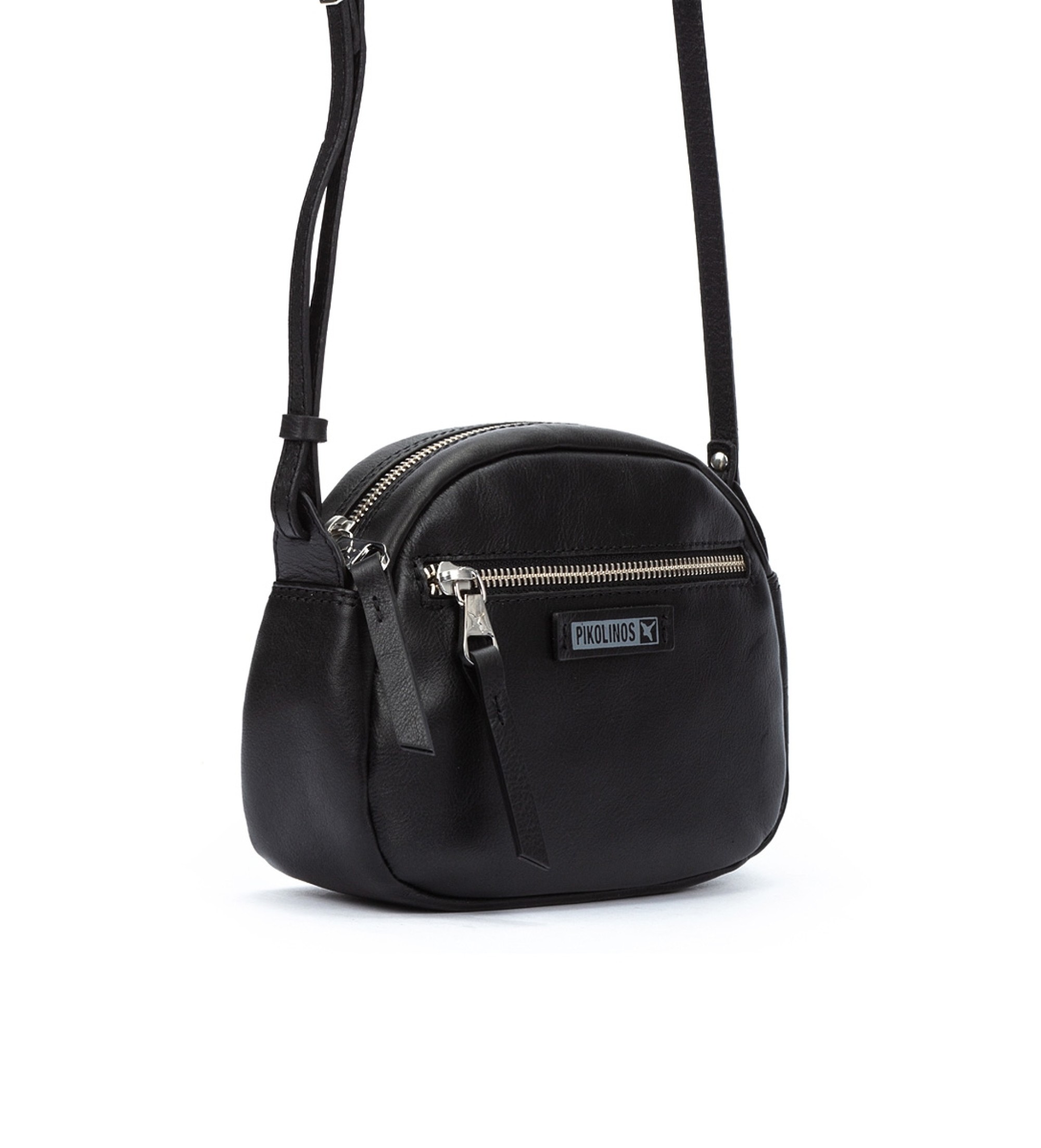 Pikolinos Borsa A Tracolla In Pelle Durango – Colore Avorio/biancaneve – Con Zip, Fodera In Tessuto