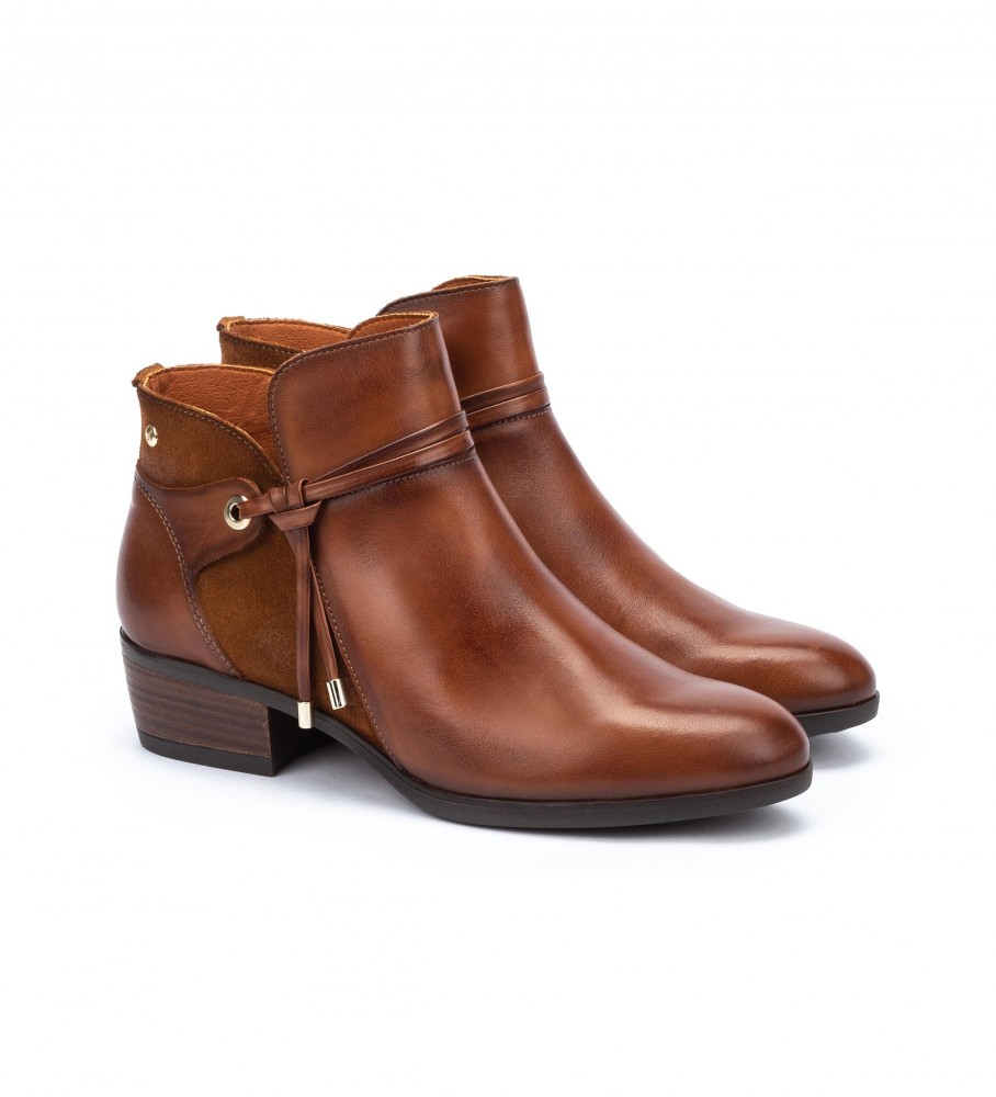 Pikolinos Botines de piel Daroca W1U-8505 cuero Tienda Esdemarca calzado, moda y complementos - zapatos marca y zapatillas de marca