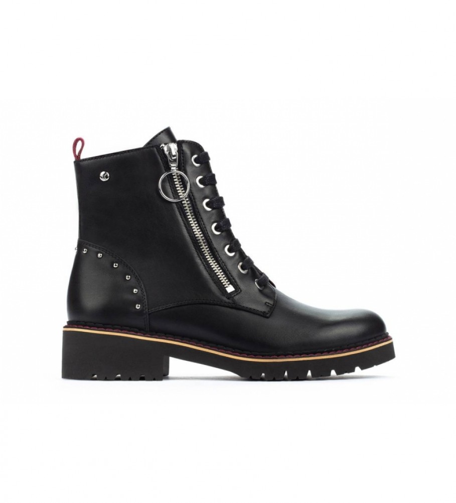 Pikolinos Leather boots Vicar W0V black