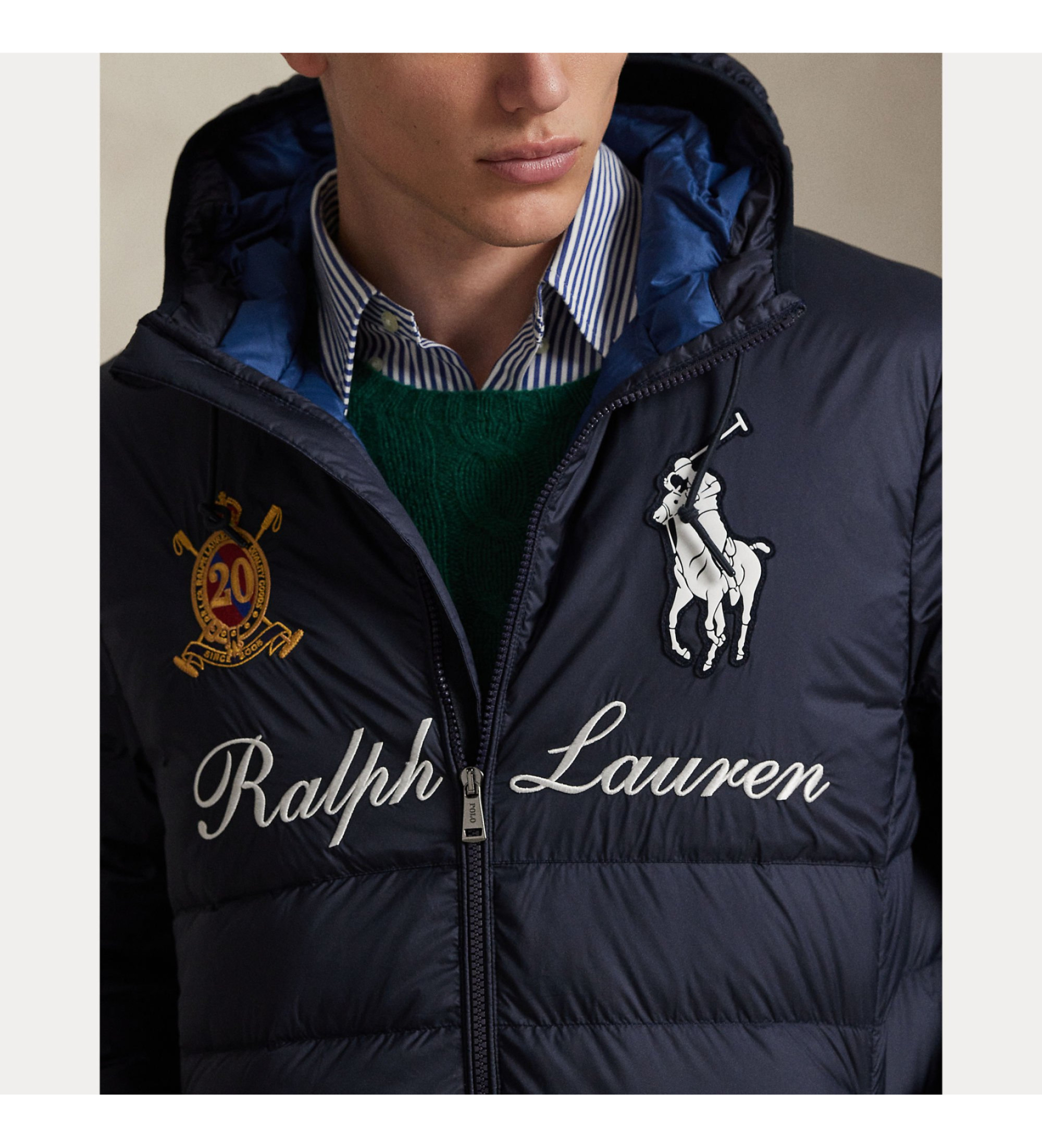 Polo Ralph Lauren Abrigo The Colden 20 aniversario marino Polo Ralph Lauren Abrigo The Colden 20 aniversario marino
