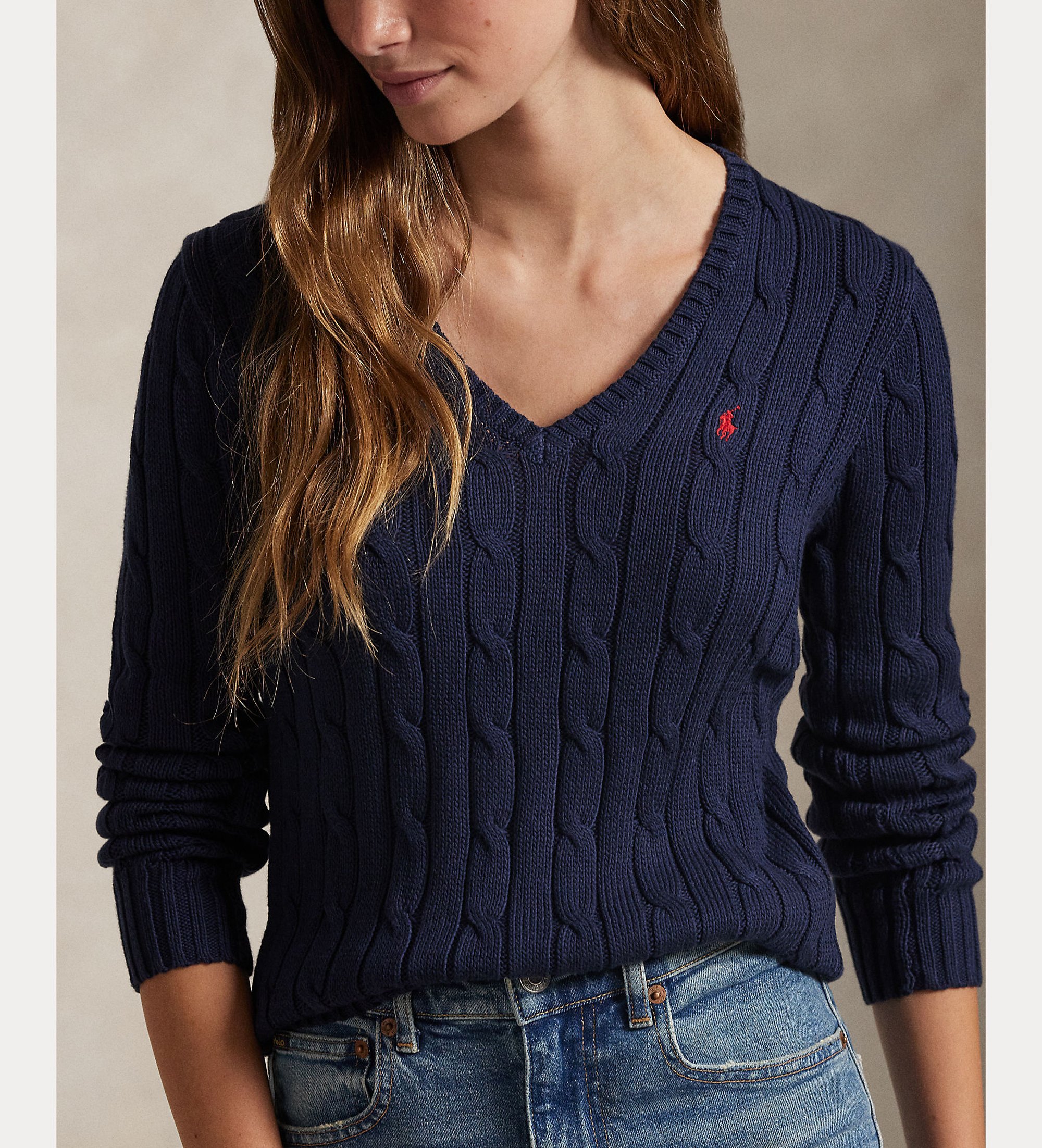 Polo Ralph Lauren Kimblery marineblå trøje