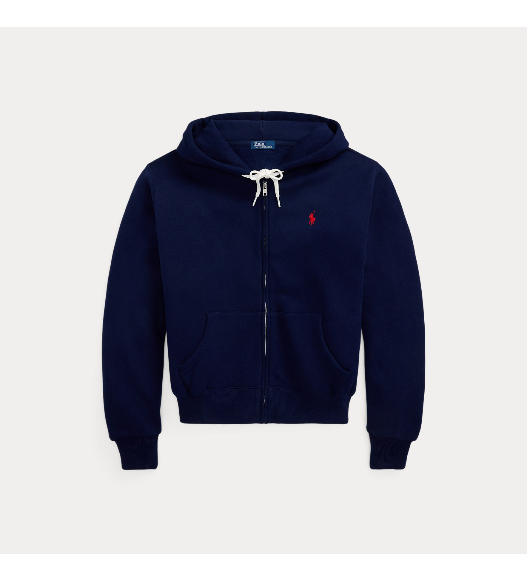Polo Ralph Lauren Sweatshirt zippé en polaire marine
