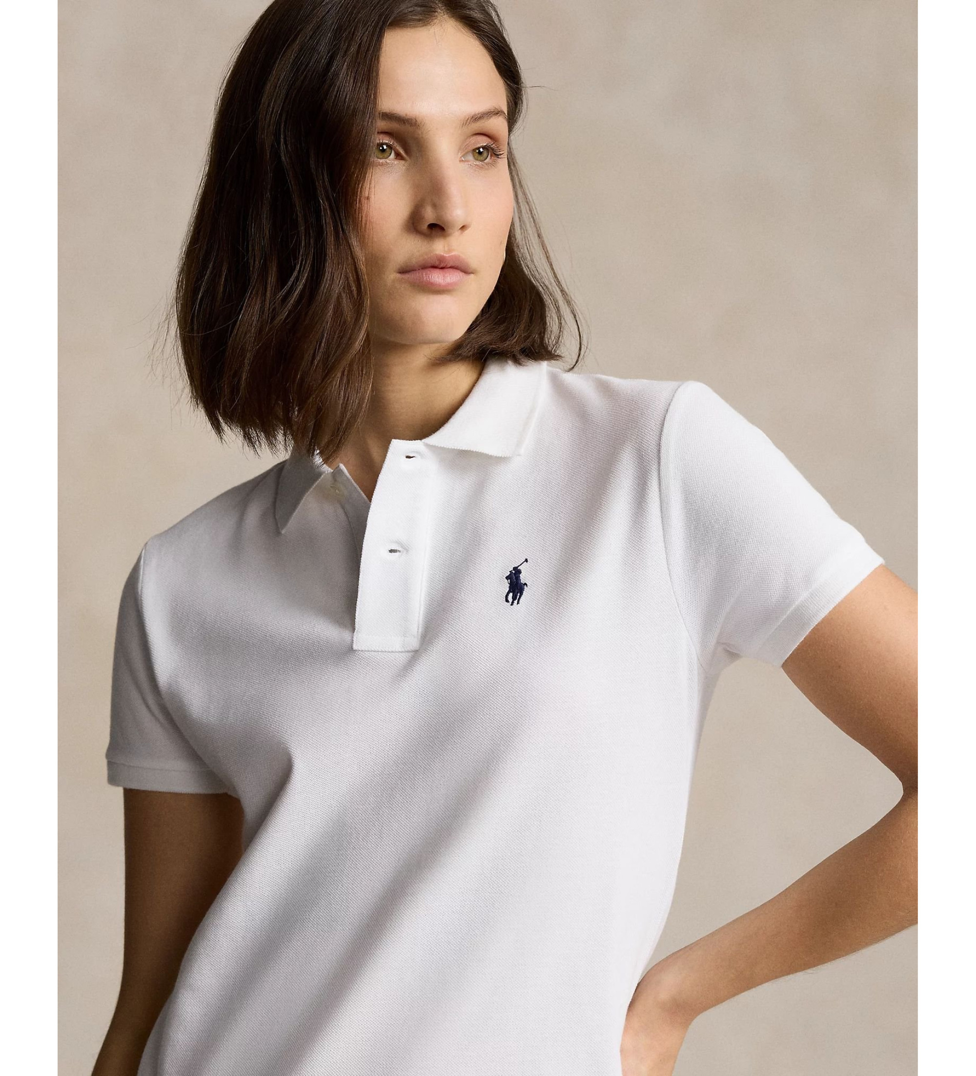 Vestido Ralph Lauren Tipo Polo Polo Ralph Lauren White Cotton