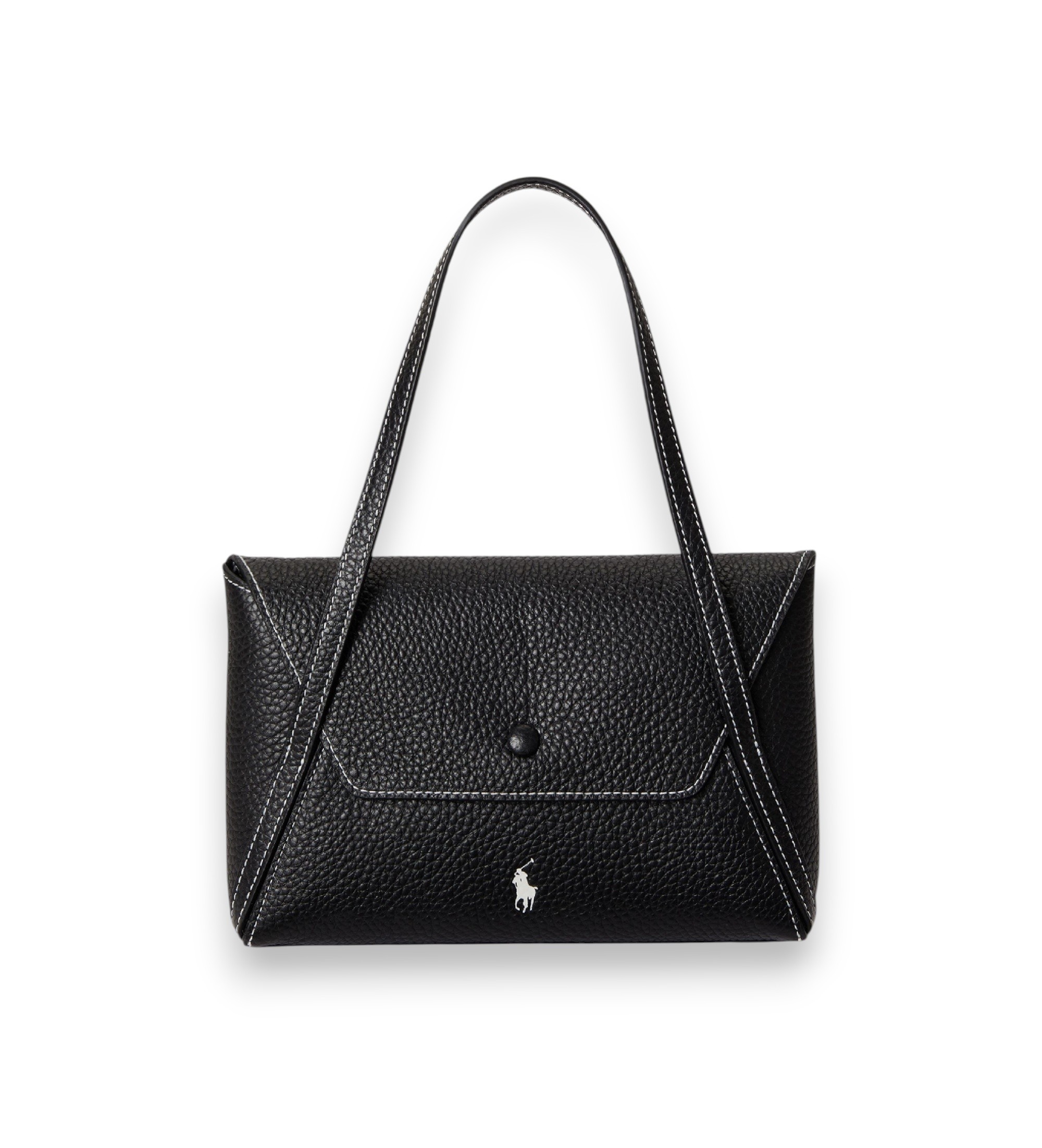 Polo Ralph Lauren Borsa a busta Polo Play mini in pelle nera