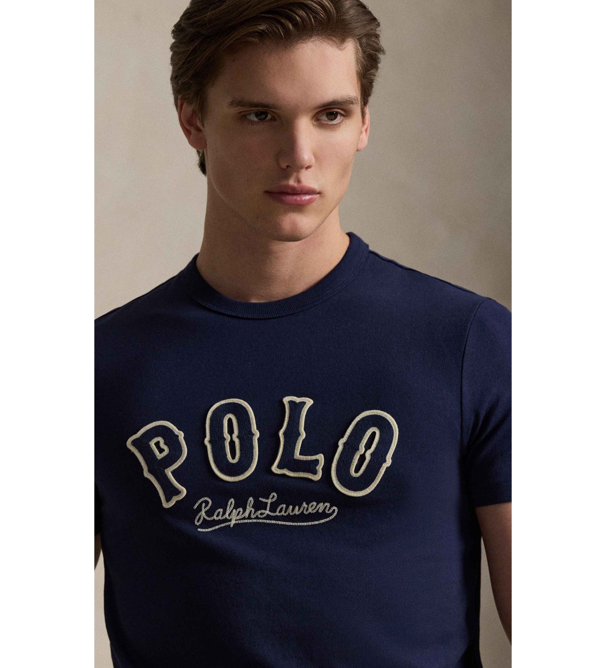 Polo Ralph Lauren T-shirt with Western logo navy