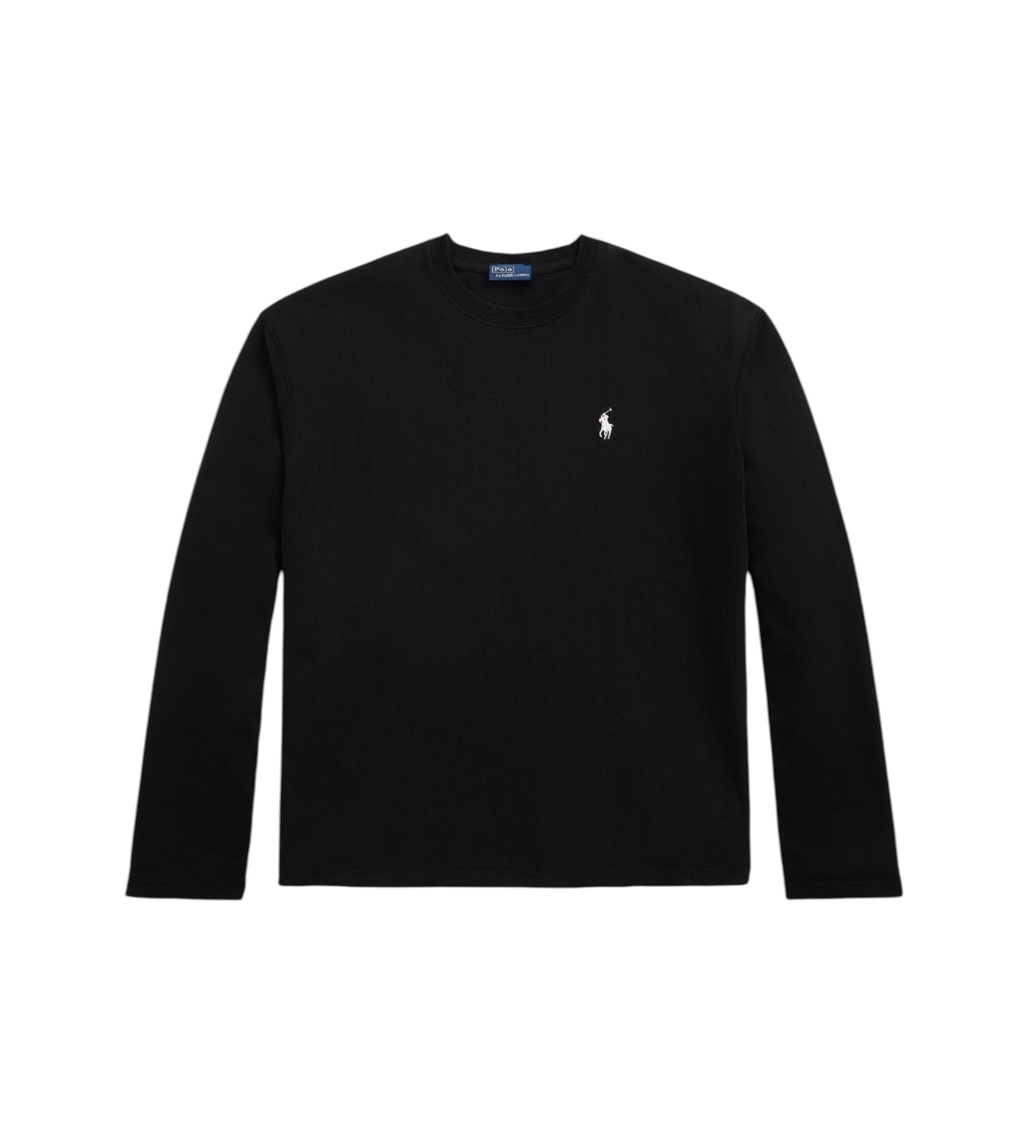 Polo Ralph Lauren Koszulka z dzianiny jersey z czarnej bawełny