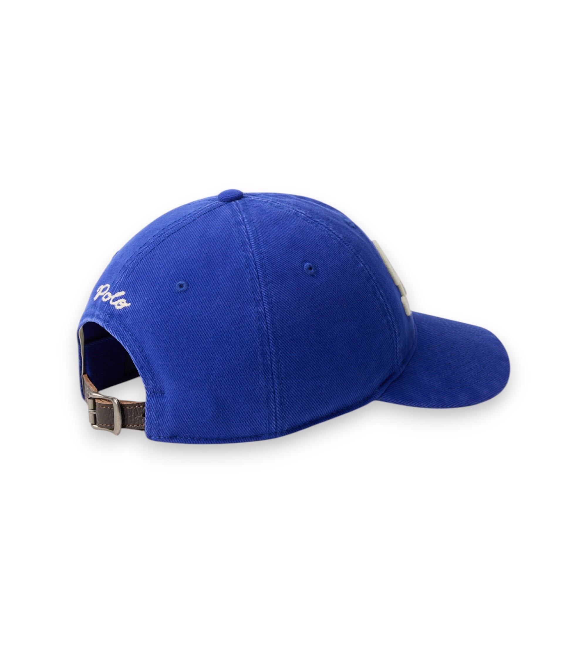 Polo Ralph Lauren Gorra de sarga con el logotipo de Ralph azul
