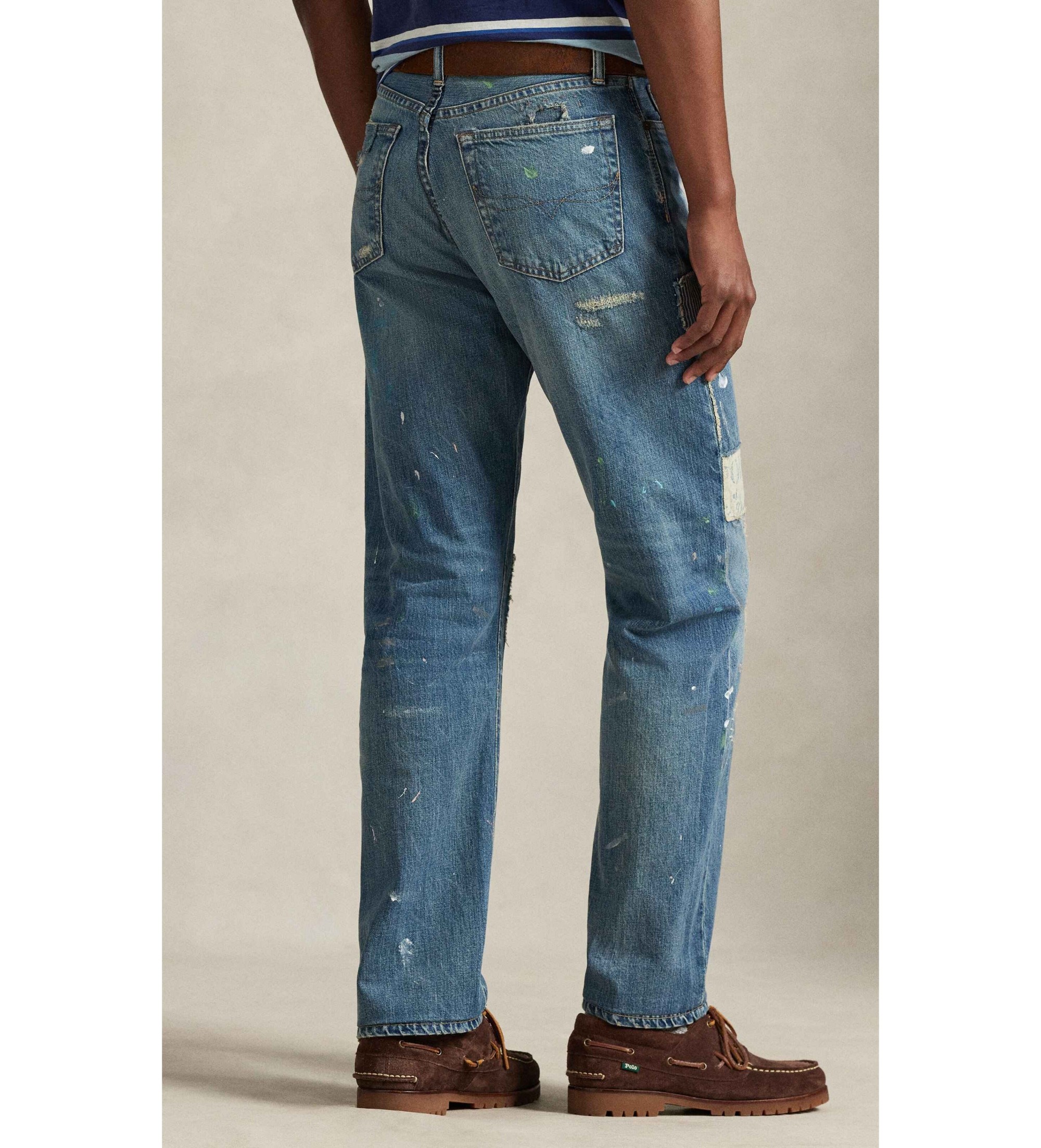 Polo Ralph Lauren Jean droit de l'h�ritage port�