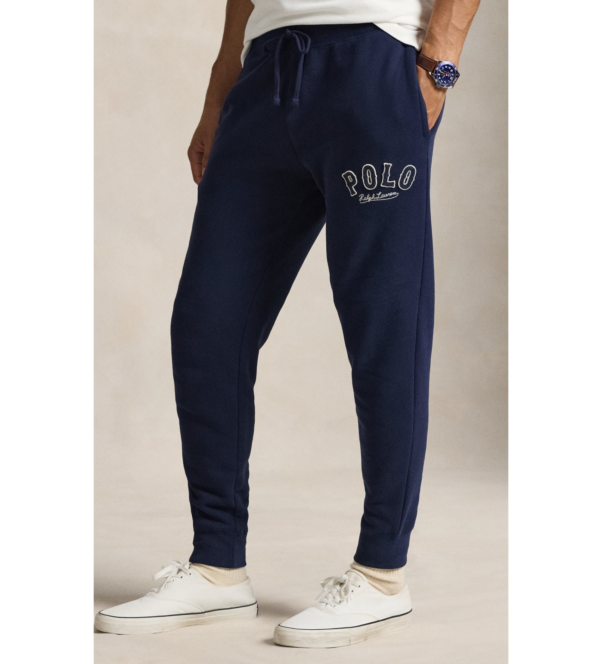 Polo Ralph Lauren RL fleece jogger met Western mairno logo