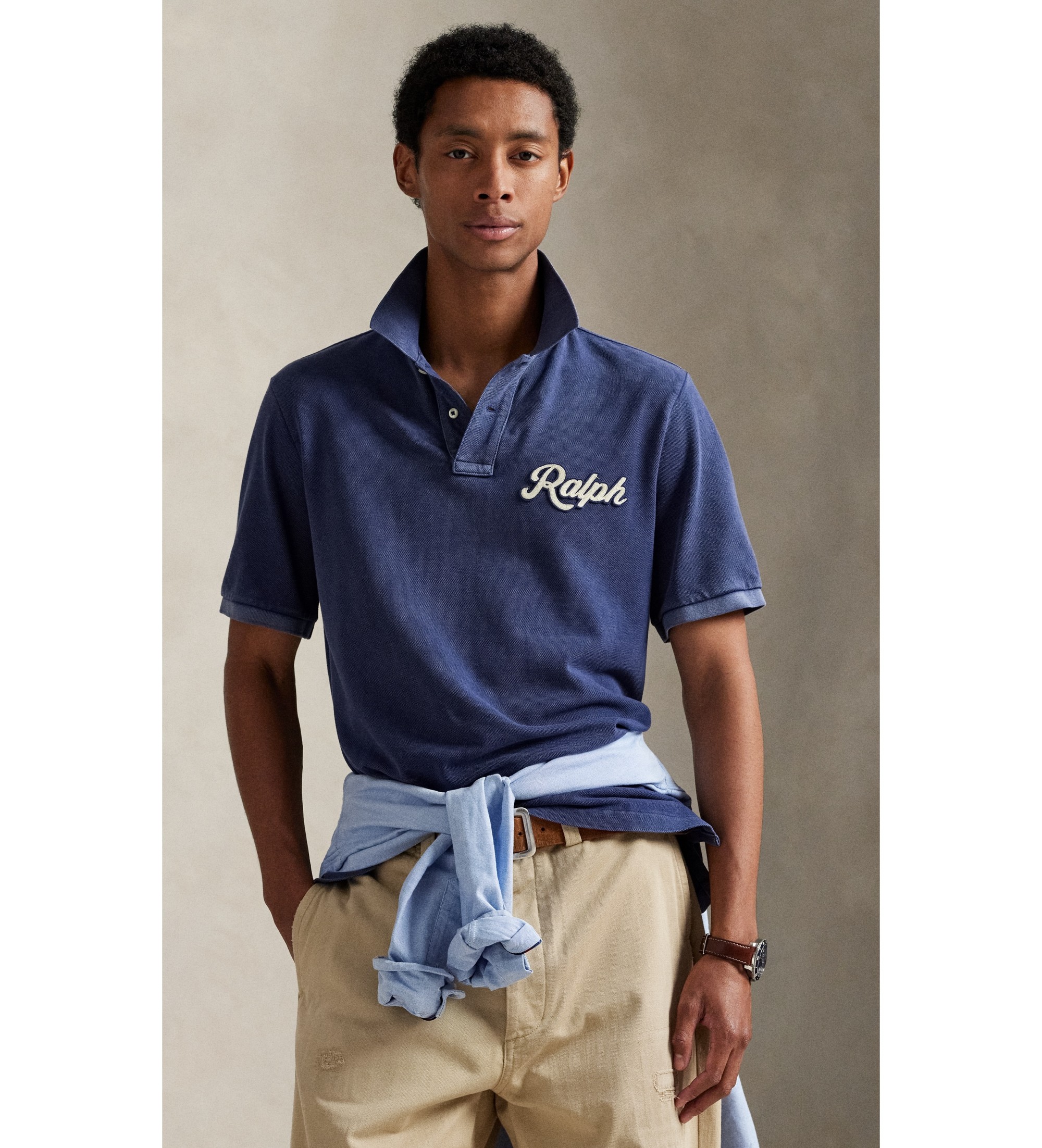 Polo Ralph Lauren Polo con logotipo Ralph marino