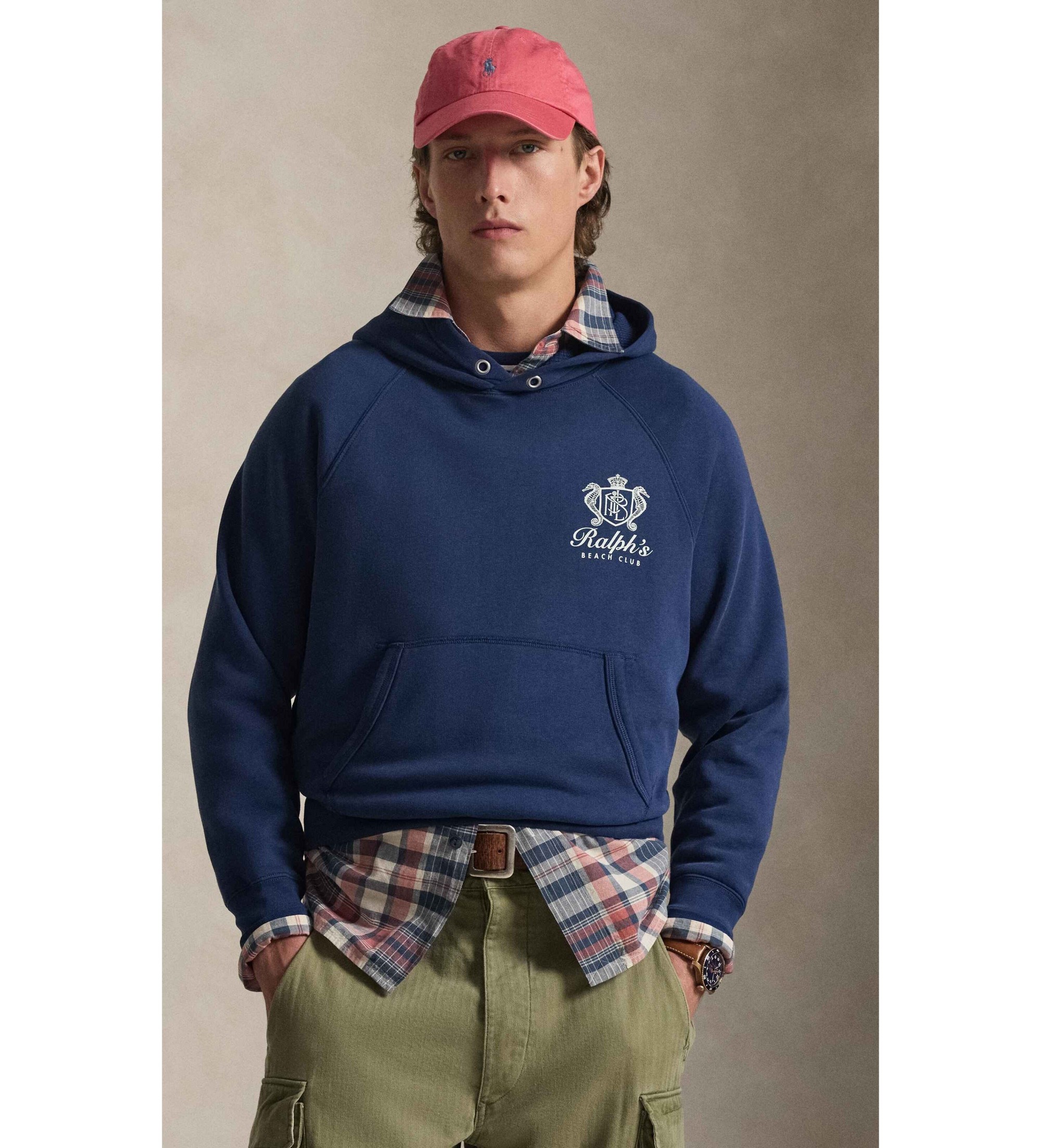 Polo Ralph Lauren Bluza polarowa z marynarską grafiką w stylu vintage