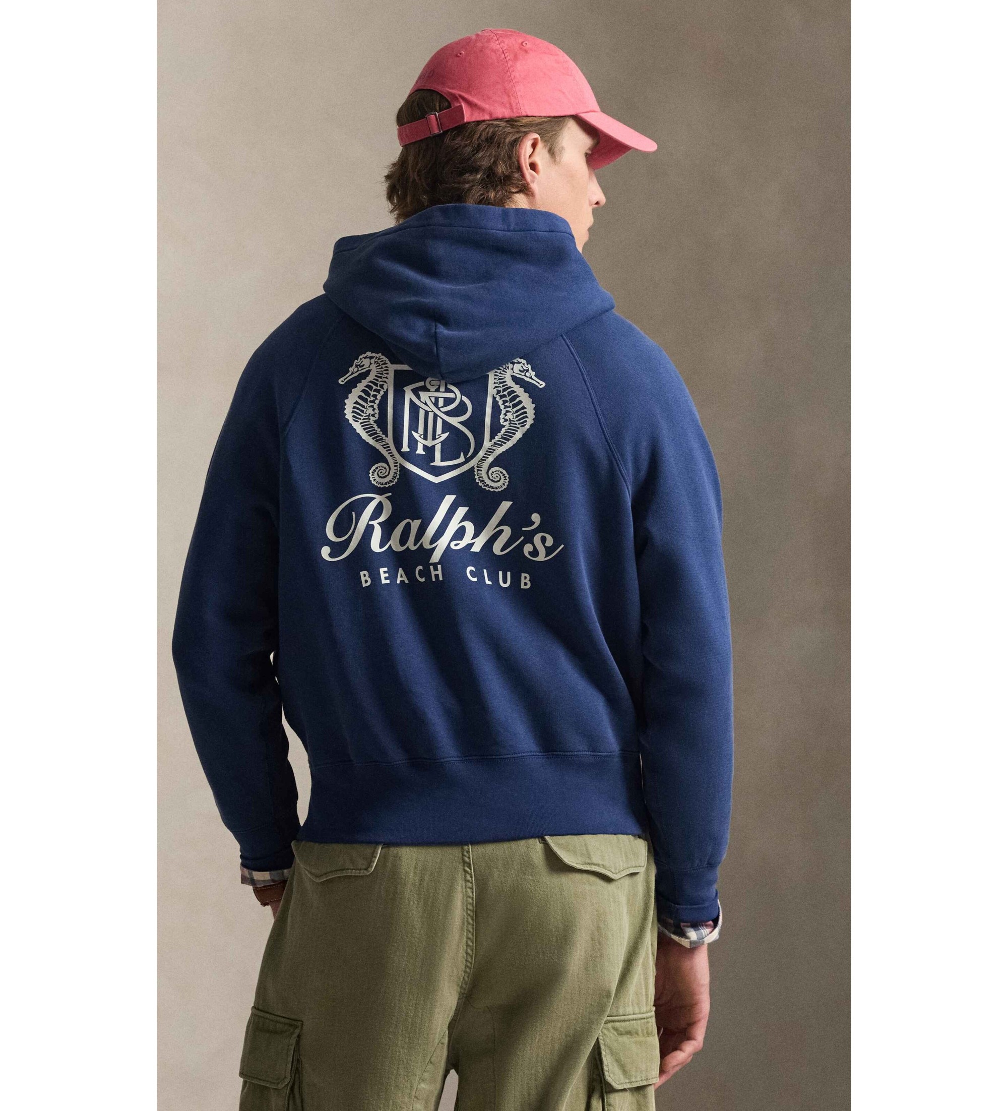 Polo Ralph Lauren Bluza polarowa z marynarską grafiką w stylu vintage