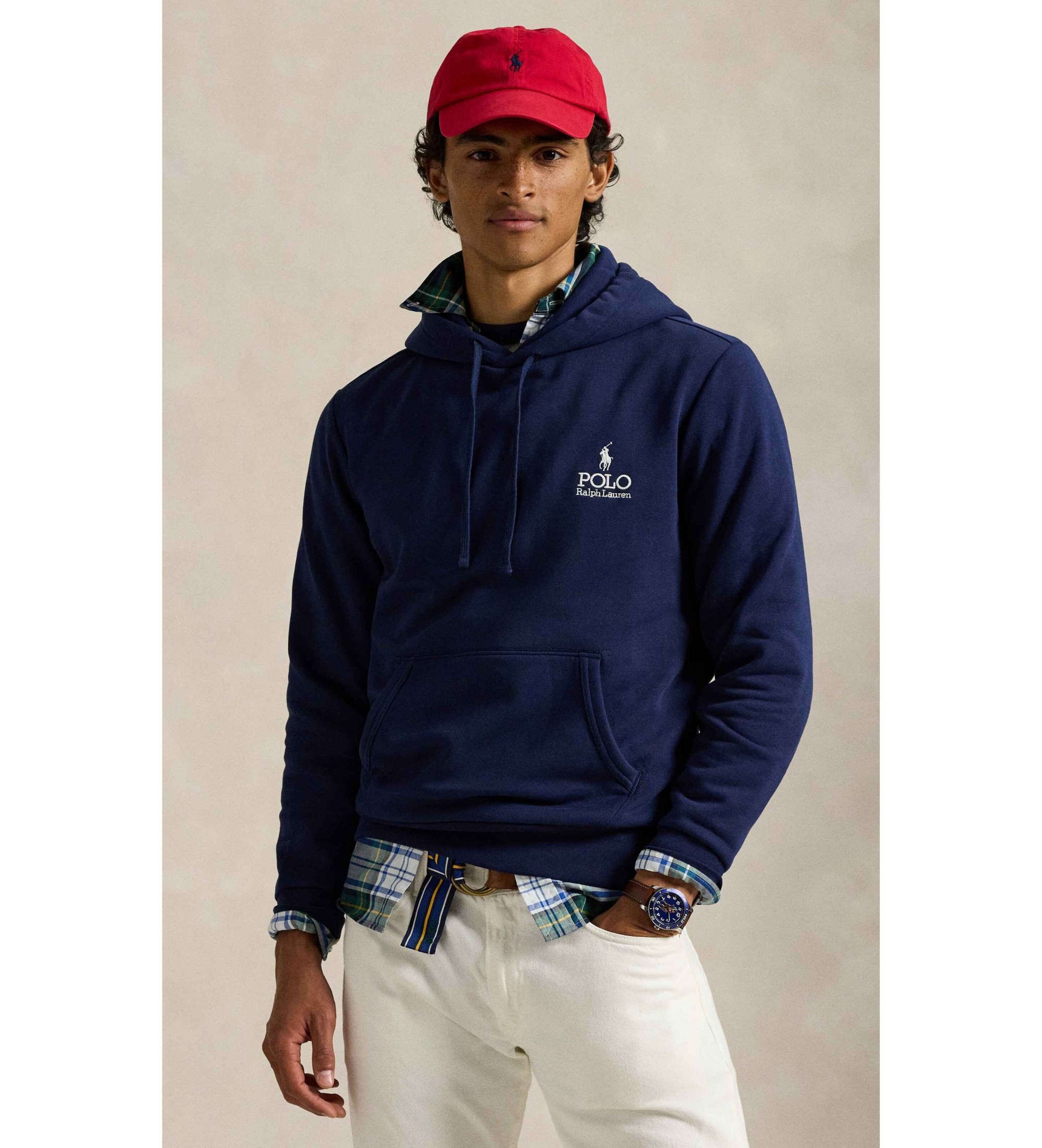 Polo Ralph Lauren Bluza polarowa z granatowym logo