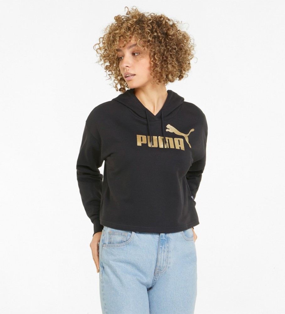 Puma Sweatshirt ESS+ Metallic Logo C black