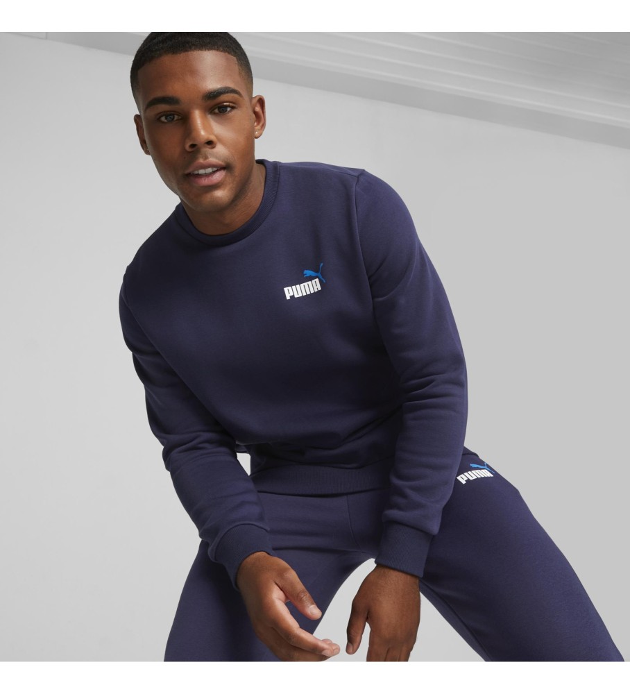 Navy puma outlet sweatshirt