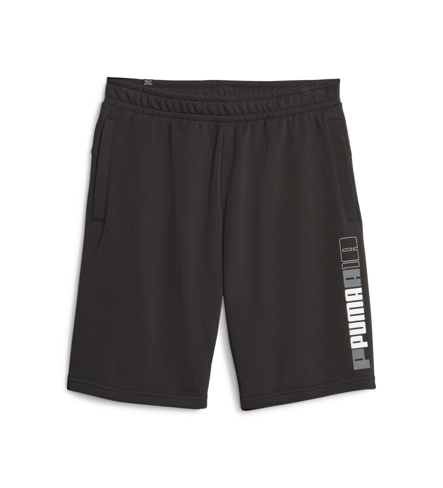 Puma Short Ess+ Logo Lab black - ESD Store fashion, footwear and ...