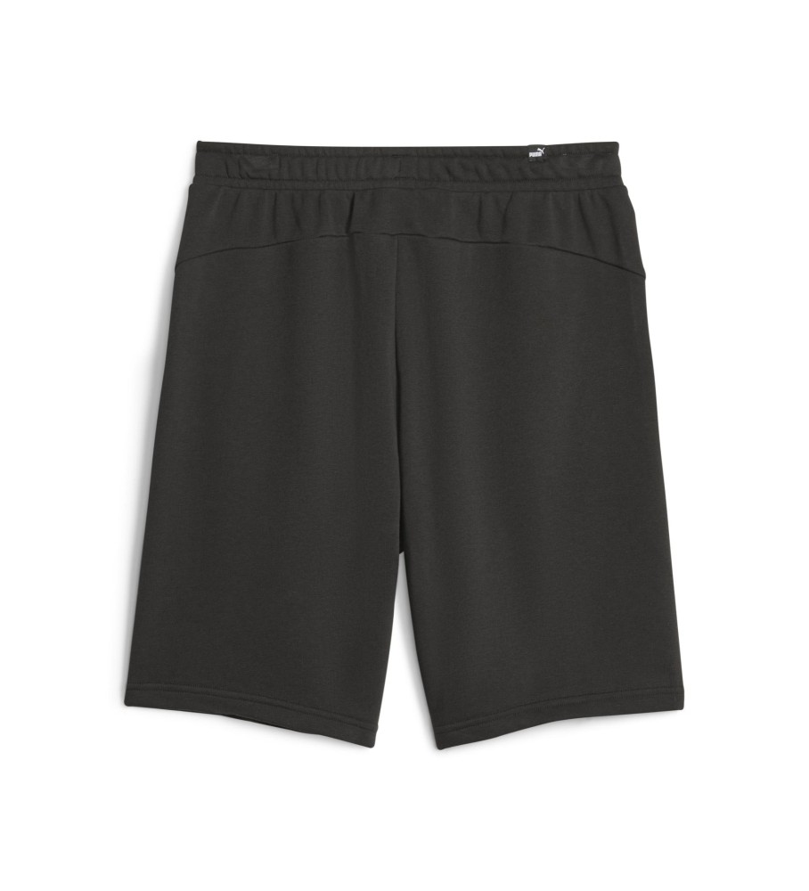 Puma Short Ess+ Logo Lab black ESD Store fashion, footwear and