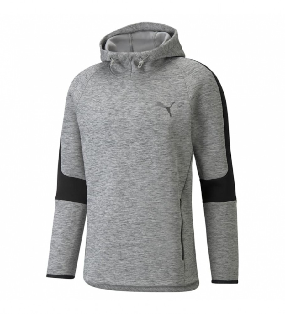 Puma Sudadera EVOSTRIPE Hoodie gris - Tienda Esdemarca moda, calzado y  complementos - zapatos de marca y zapatillas de marca