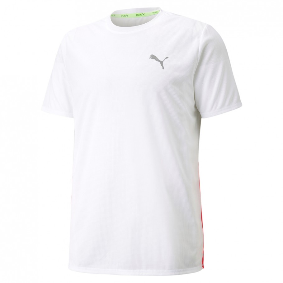 Puma T-shirt Run Favorite blanc 