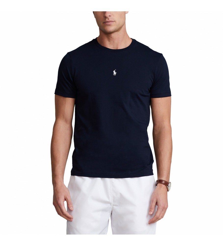 Ralph Lauren T-shirt Polo personnalisé de couleur marine