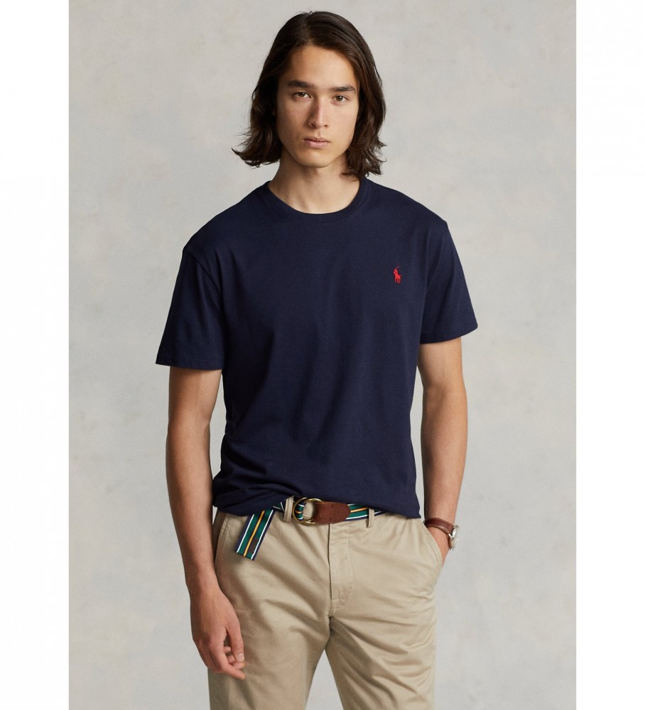 Ralph Lauren SSCNM2 Navy Cotton T-shirt
