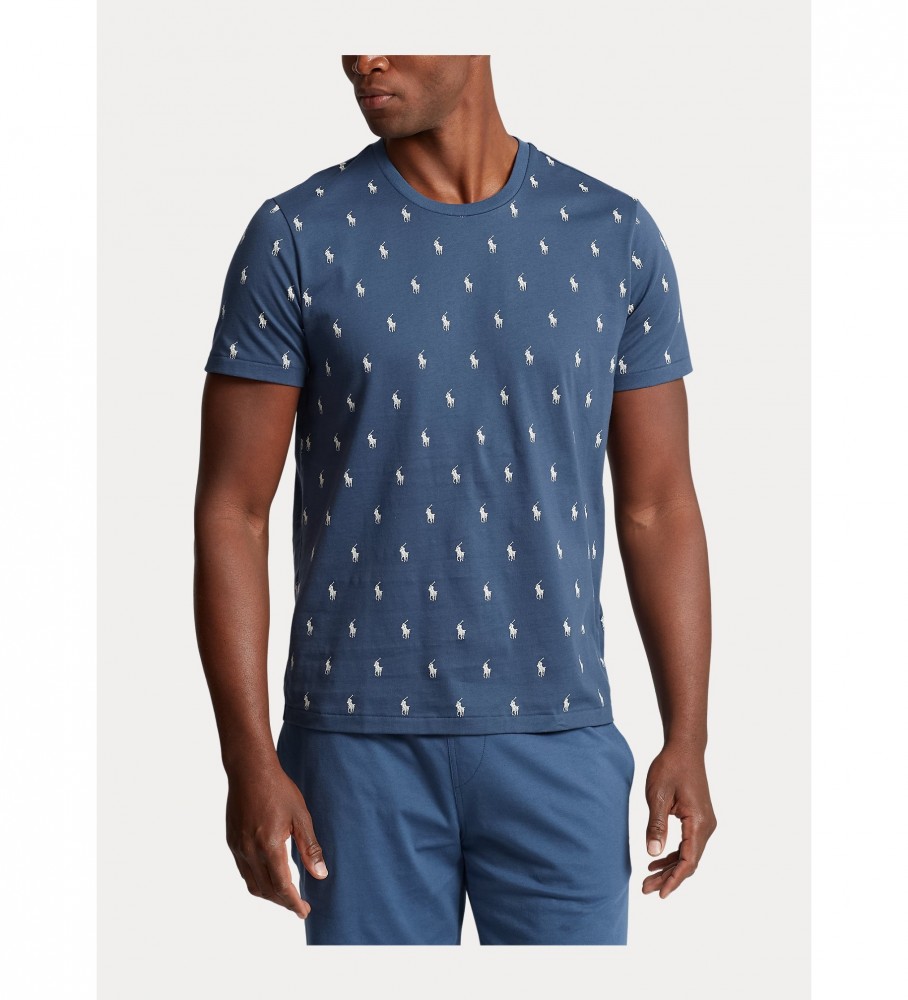 Ralph Lauren T-Shirt imprimé bleu