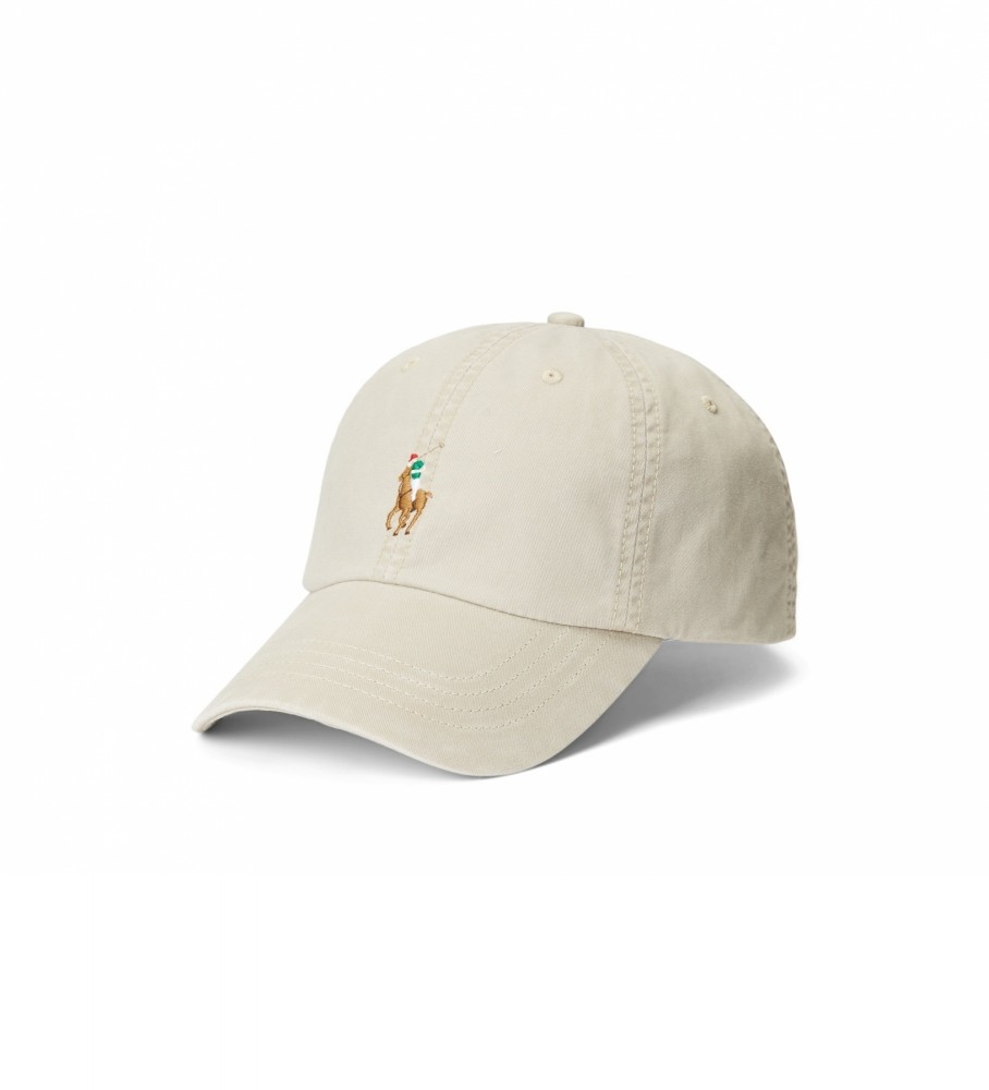 Ralph Lauren CLS beige cap 