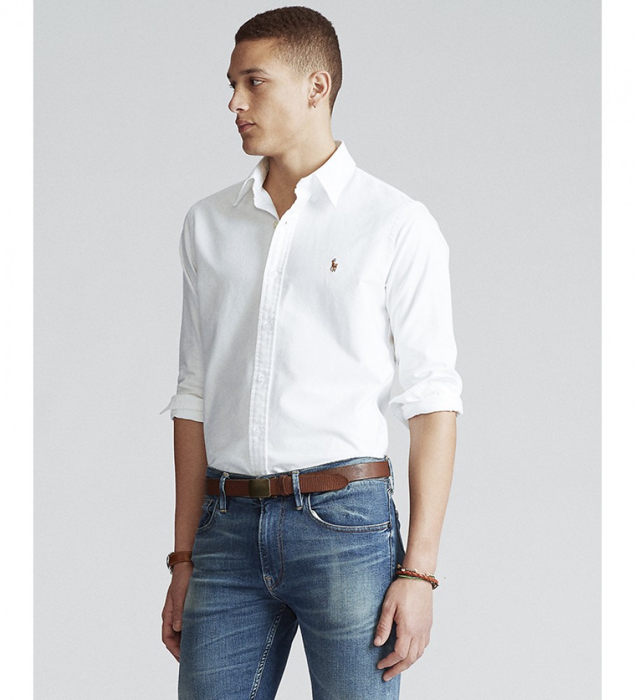 Chemise blanche best sale polo ralph lauren