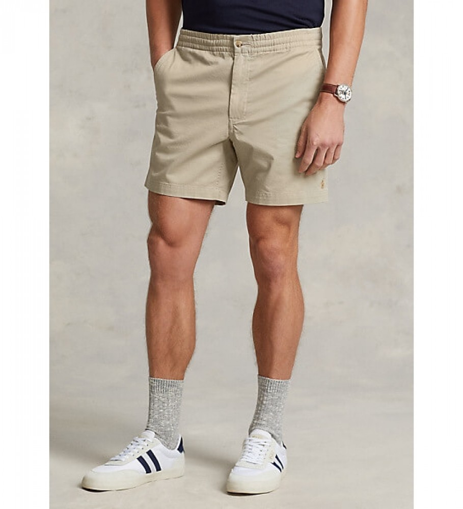 Ralph Lauren Beige prepster elastic chino shorts