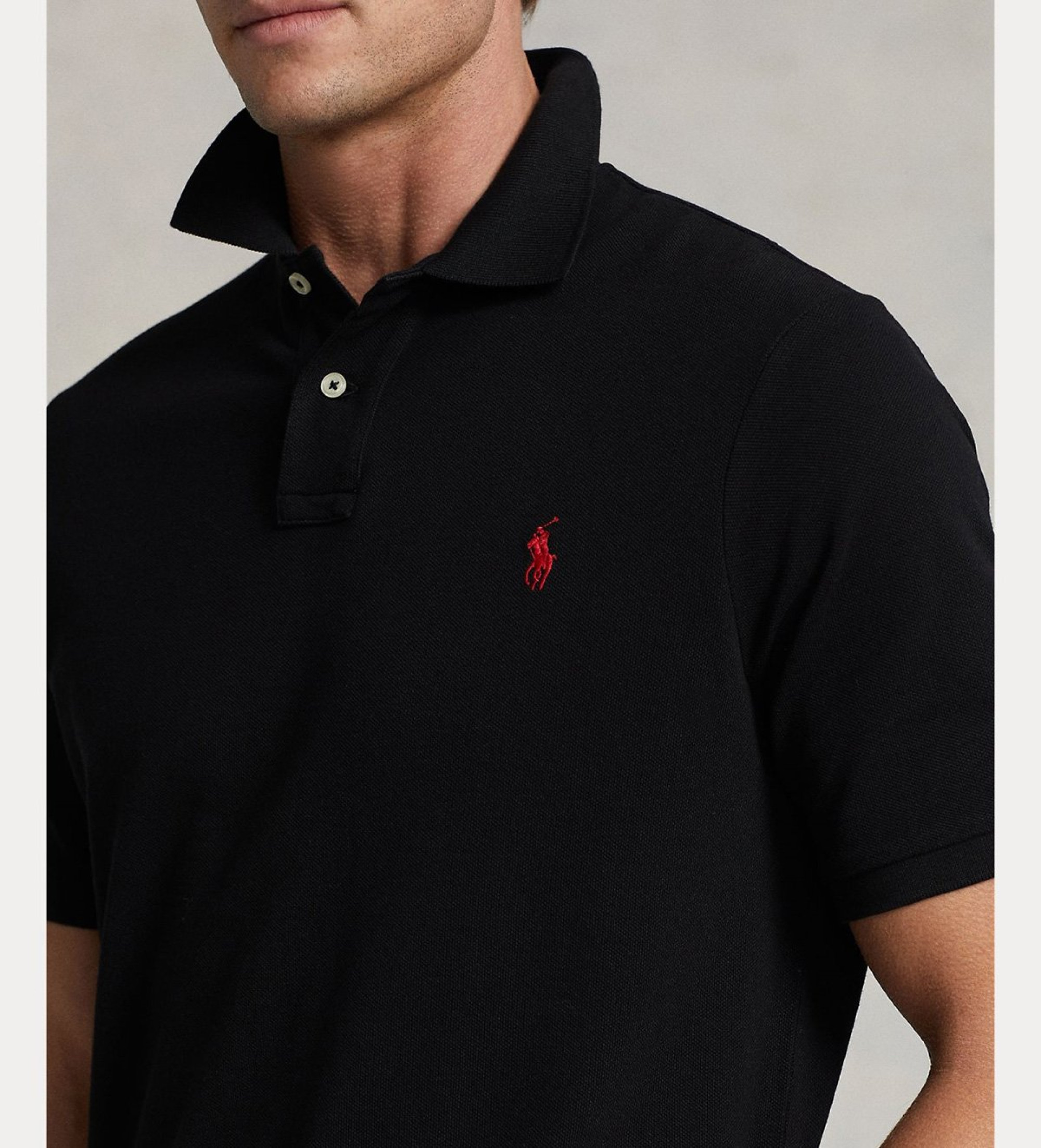 Polo Ralph Lauren Basic black polo shirt - Esdemarca Store fashion ...