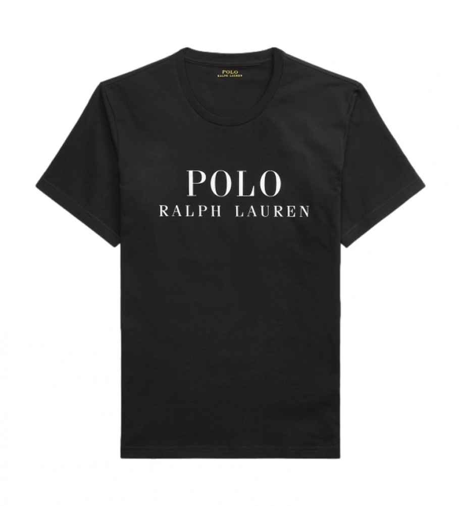 Ralph Lauren T-shirt Round Neck Sleep black