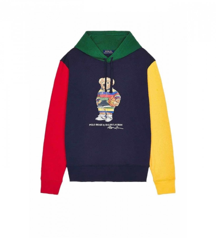 Sudadera Tommy Jeans Hombre Sudadera Ralph Lauren Paris Bear